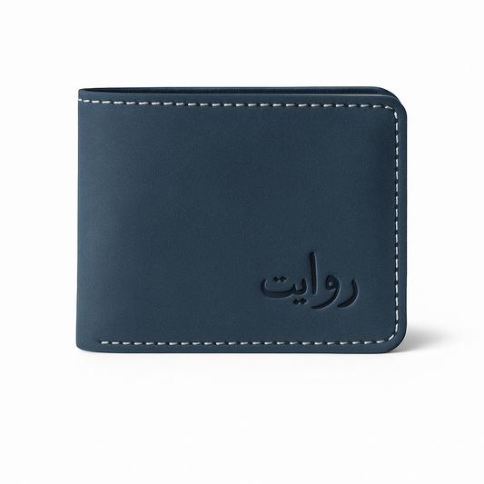 Men’s Genuine Leather Bifold Wallet with Multiple Card Slots & Cash Pocket – Riwayat Brand
